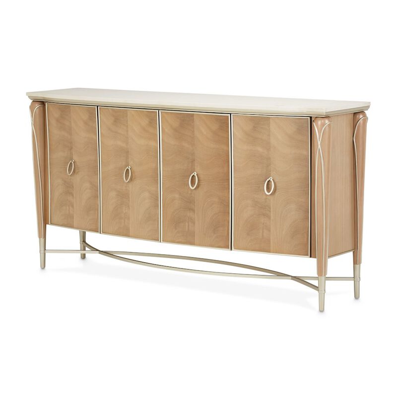 Michael Amini Villa Cherie Sideboard - Caramel
