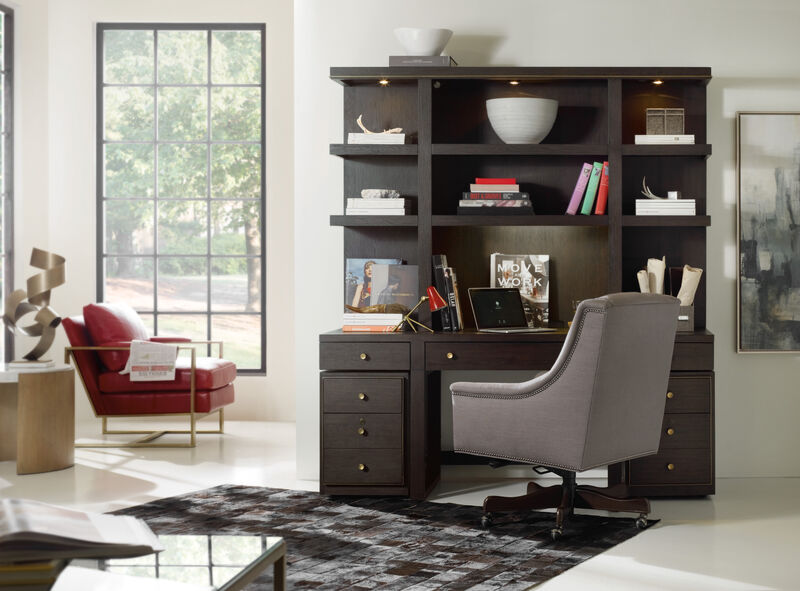 Curata Mobile File in Dark Wood