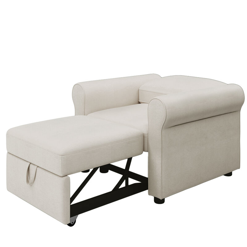 Merax 3-in-1 Sofa Convertible Sleeper Chair Bed