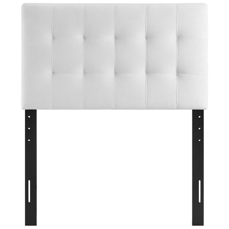 Modway - Lily Biscuit Tufted Twin Performance Velvet Headboard
