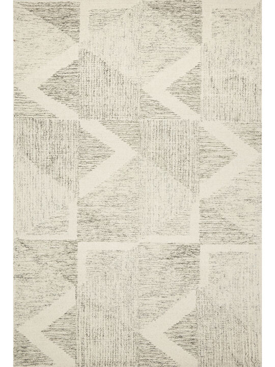 Milo MLO06 Lt Grey/Granite 3'6" x 5'6" Rug