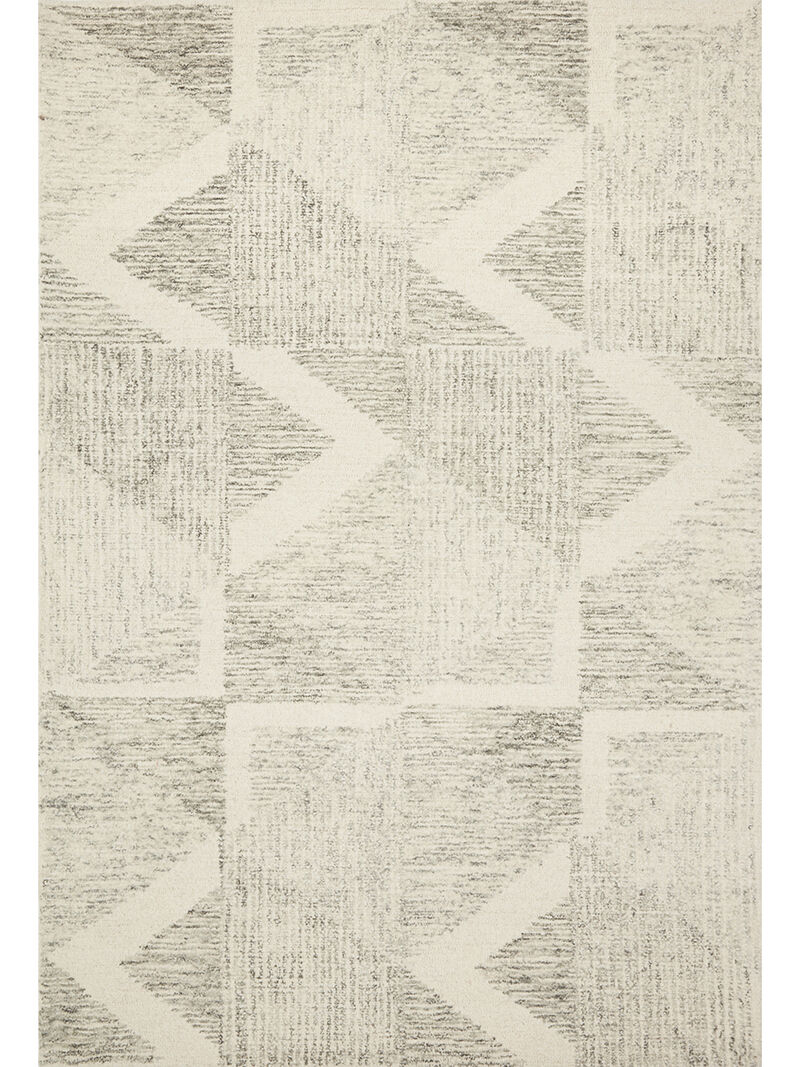 Milo MLO06 Lt Grey/Granite 3'6" x 5'6" Rug