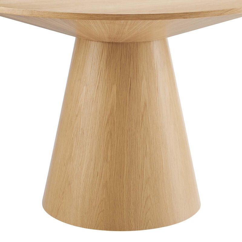 Modway - Provision 47" Round Dining Table Oak