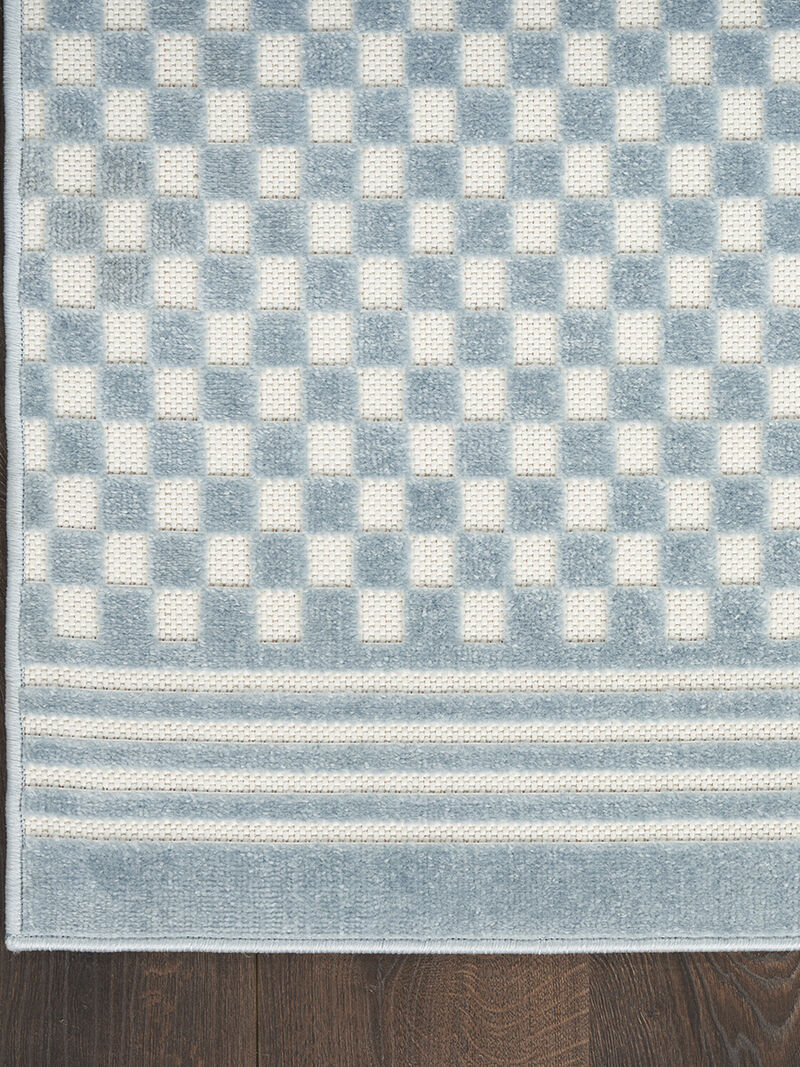 Care Free CAF02 Blue 3'11" x 5'11" Rug