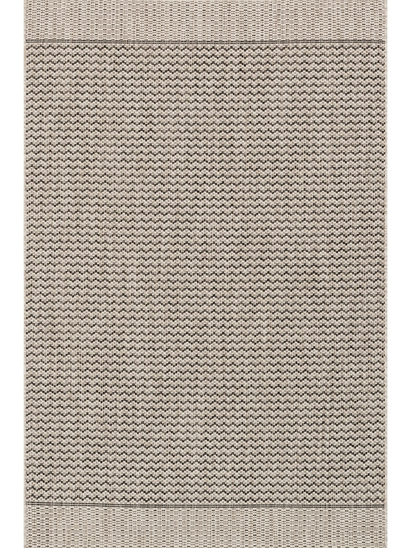 Isle IE03 Grey/Black 3'11" x 5'10" Rug