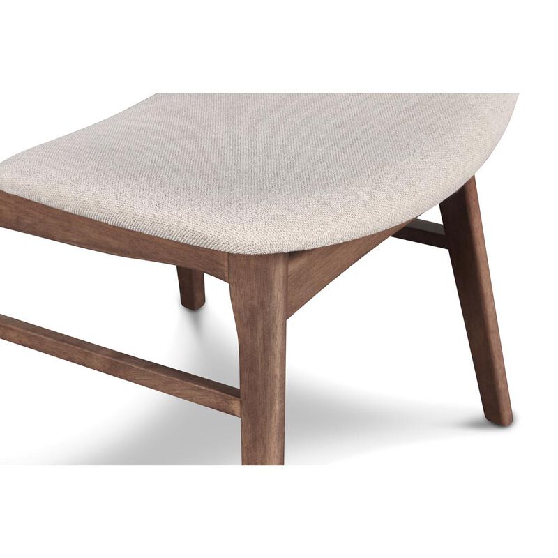 New Classic Furniture Furniture Oscar Solid Wood Dining Chair in Walnut (Set of 2)