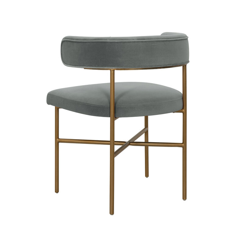 Kim Performance Velvet Chair