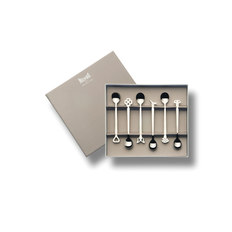 Evento Espresso Spoon Set 6 Pieces