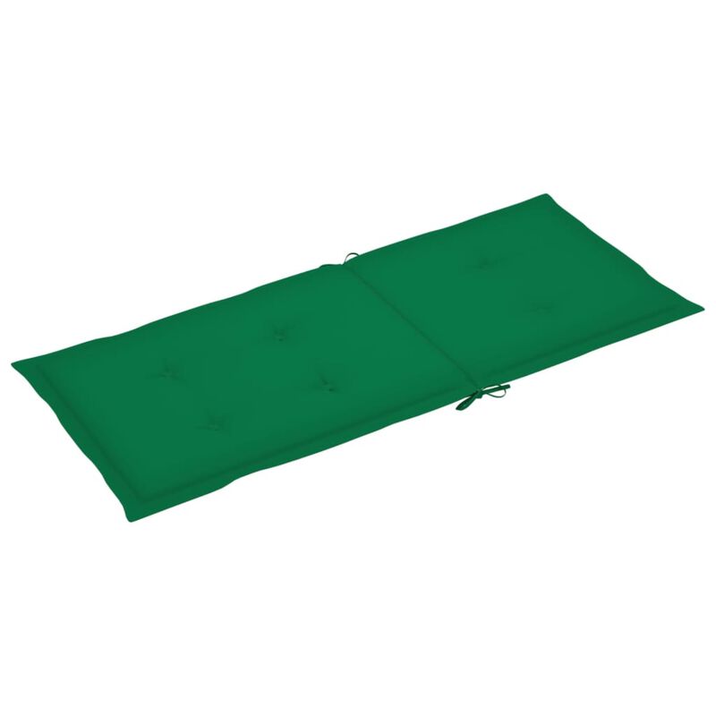 vidaXL Garden Chair Cushions 6 pcs Green 47.2"x19.7"x1.6"