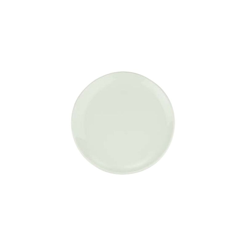 Gourmet dia.9" Round Warm White Porcelain Plate (Set of 4)