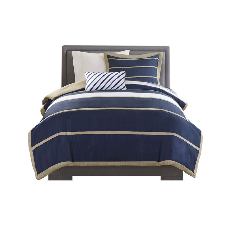 Gracie Mills Eudora Modern Elegance: Duvet Cover Ensemble
