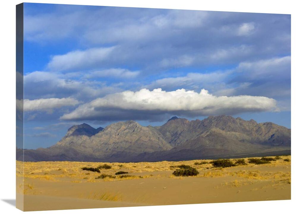 Providence Mountains, Kelso Dunes, Mojave National Preserve, California-Canvas Art-32x24