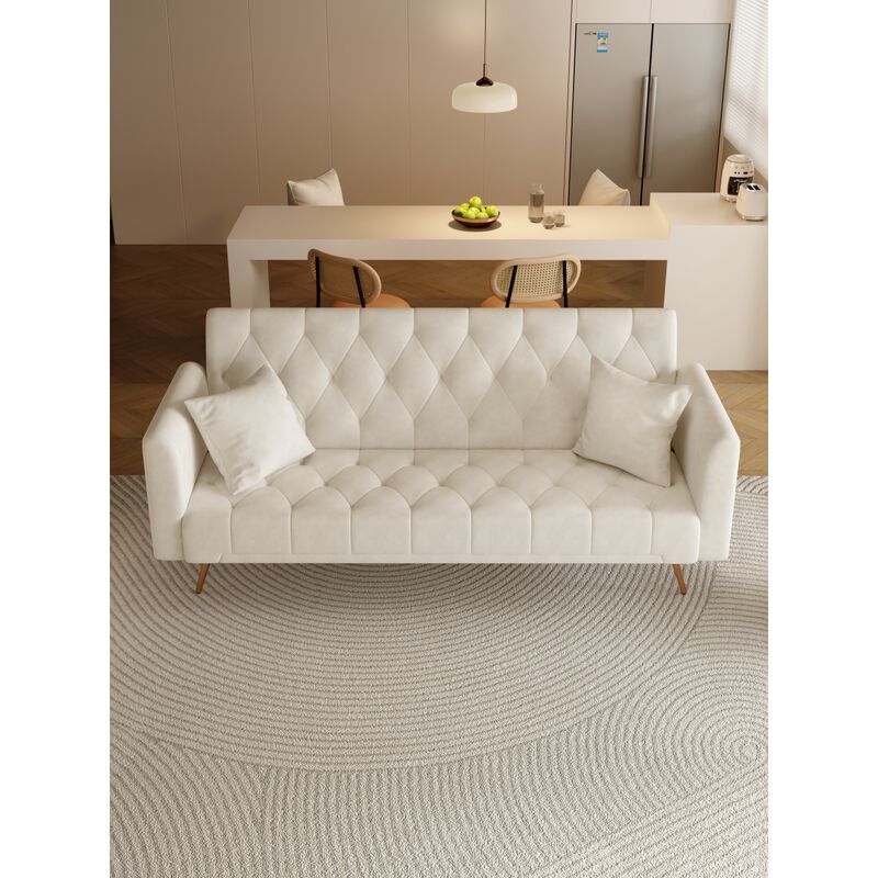 Convertible Double Folding Living Room Sofa Bed