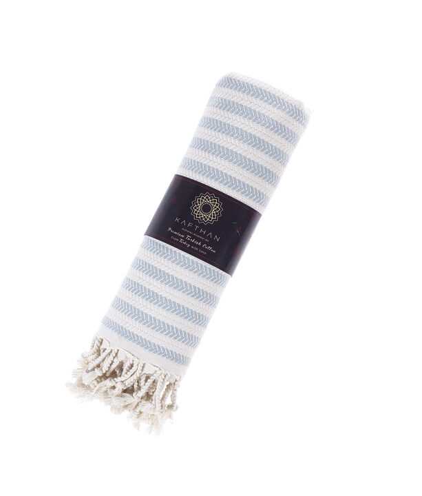 Kafthan Textile Calista Turkish Cotton Single Bath and Beach Towel