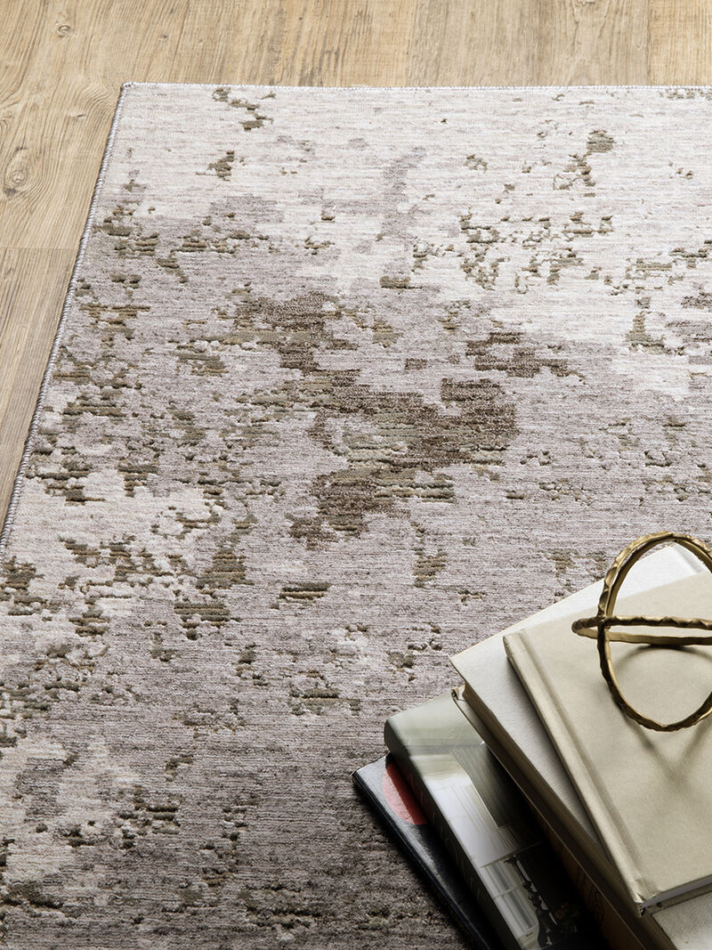 Nebulous 5'3" x 7'6" Grey Rug