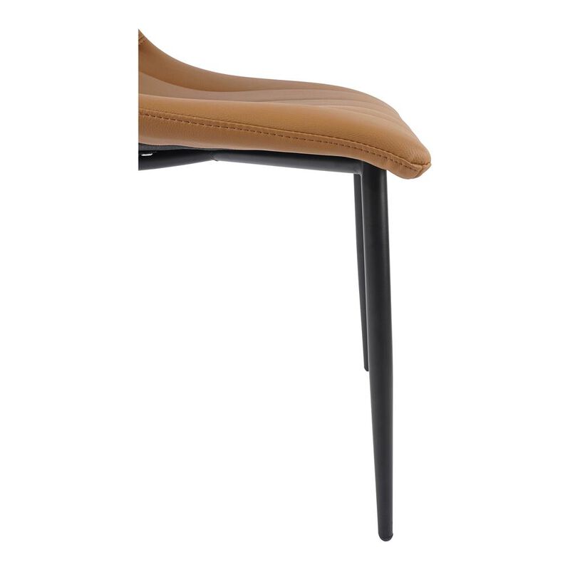 Moe�s Alibi Dining Chair Tan-Set Of Two