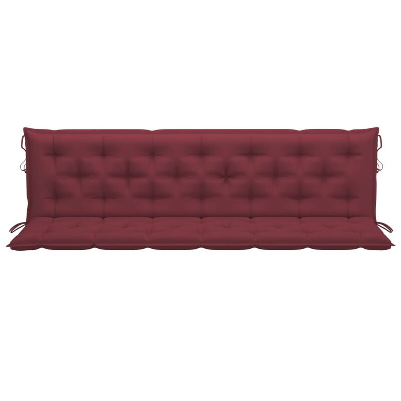 vidaXL Cushion for Swing Chair Wine Red 78.7" Fabric