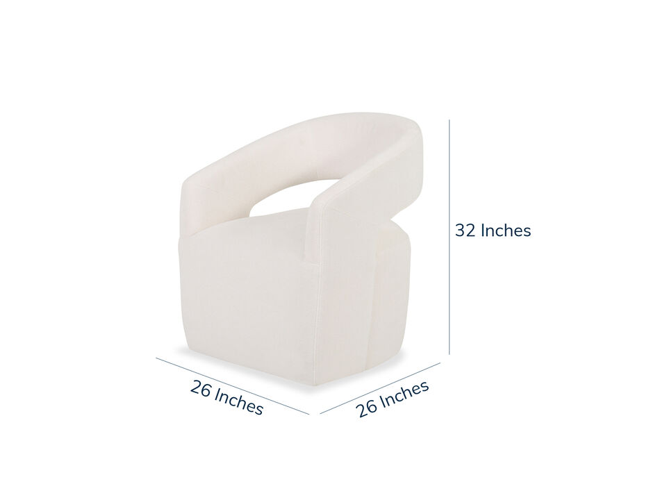 Elite Dining Chair in Ivory