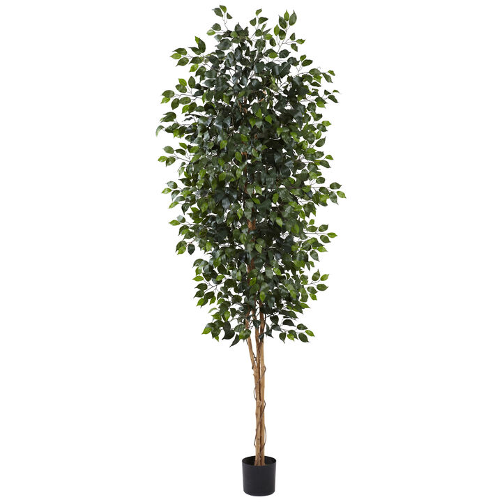 5' Artificial Ficus Tree in a Black Pot