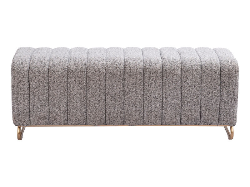 Pender Bench Stone Gray