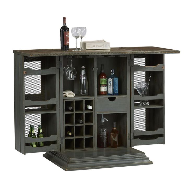 Progressive Furniture Bar Cabinet- A498-74