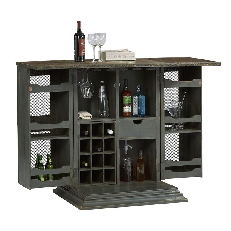 Progressive Furniture Bar Cabinet- A498-74