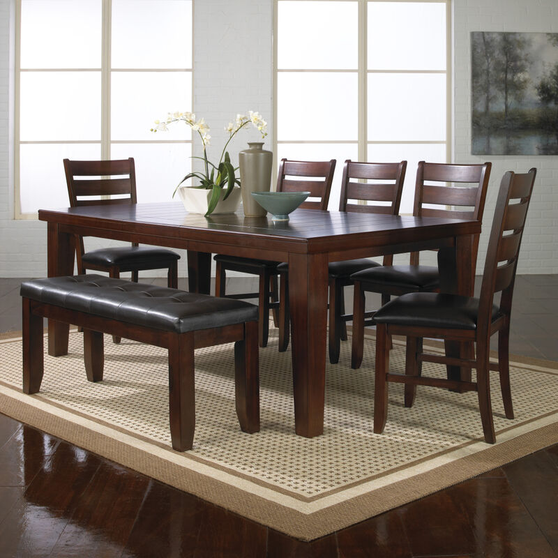 Contemporary Dining Chairs Set of 2  Solid Wood Faux Leather Cushion Side Chairs Kitchen Dining Room Furniture