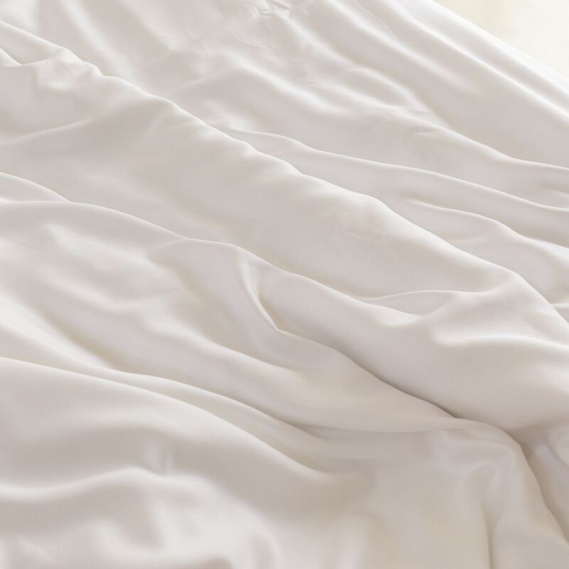 Organic Bamboo Sateen Duvet Cover Set