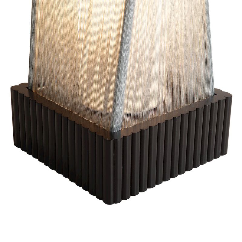 NOVA OF CALIFORNIA Torque Accent Floor Lamp - Ebony