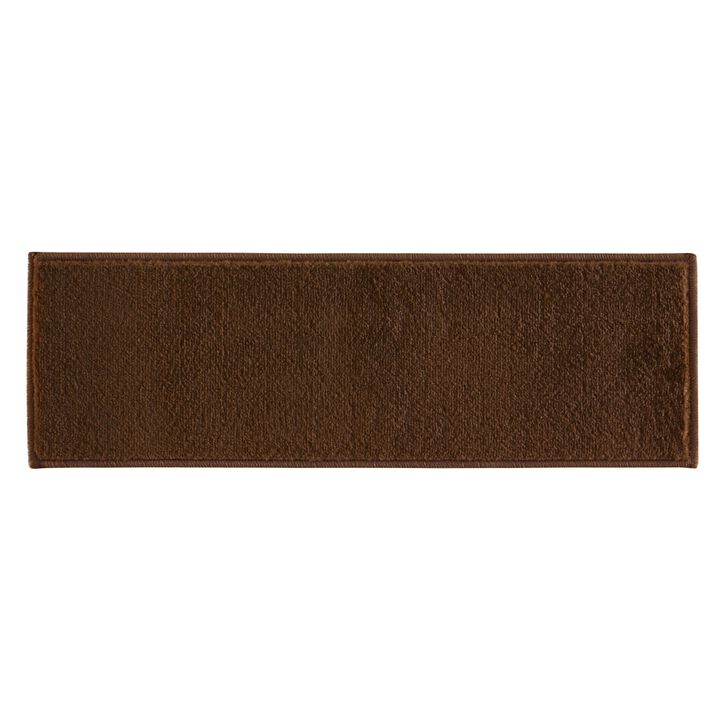 SUSSEXHOME Carpet Stair Treads Easy to Install with Double Adhesive Tape - Safe, 9" X 28" - Brown