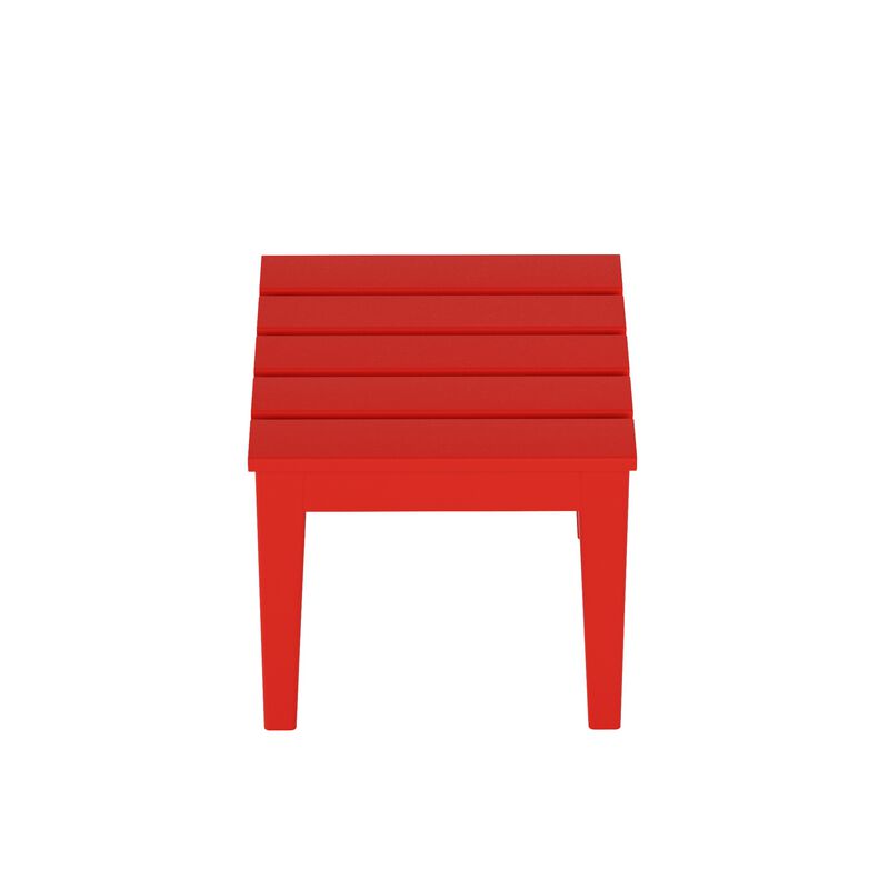 WestinTrends Outdoor Patio Modern Adirondack Side Table