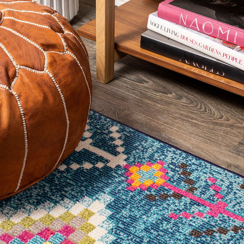 Tribal Love Geometric Area Rug