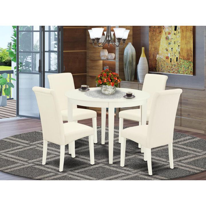 Dining Room Set Linen White