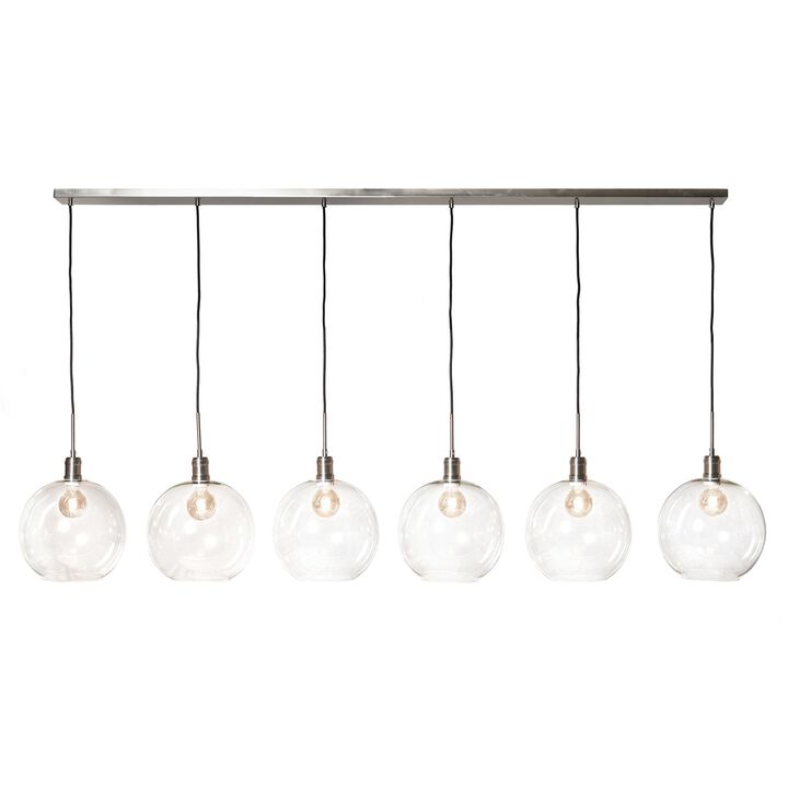 LUCA NICKEL CHANDELIER- LARGE