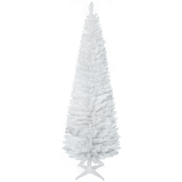 Artificial Christmas Tree 6' Indoor Realistic Holiday Decoration, White