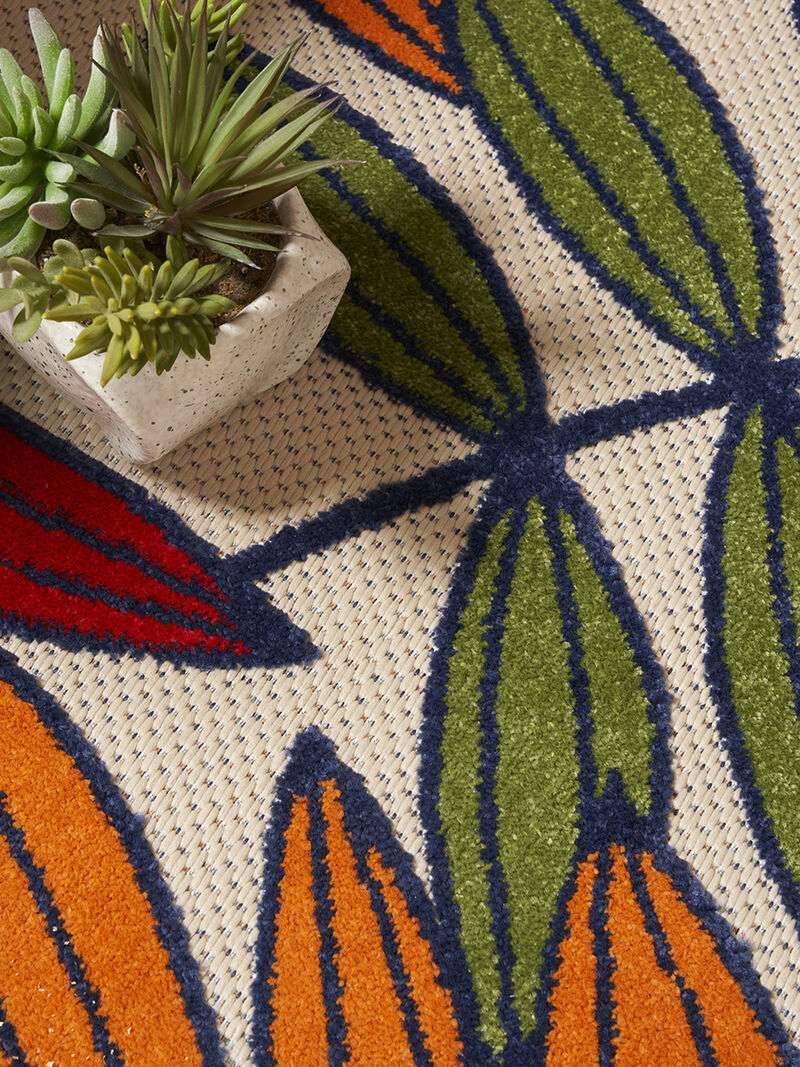 Aloha ALH18 Multicolor 6' x 9' Rug