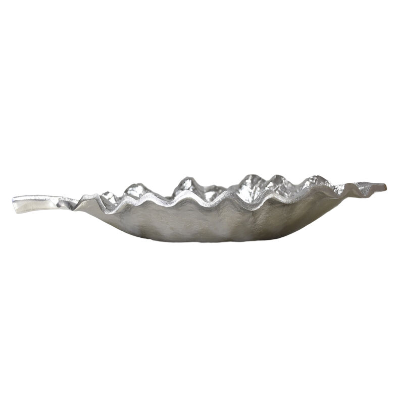 Handmade Decorative Gold Color Coated 7.08 x 3.74 x 0.78 Inches Aluminium Tray 054AB BBH Home's
