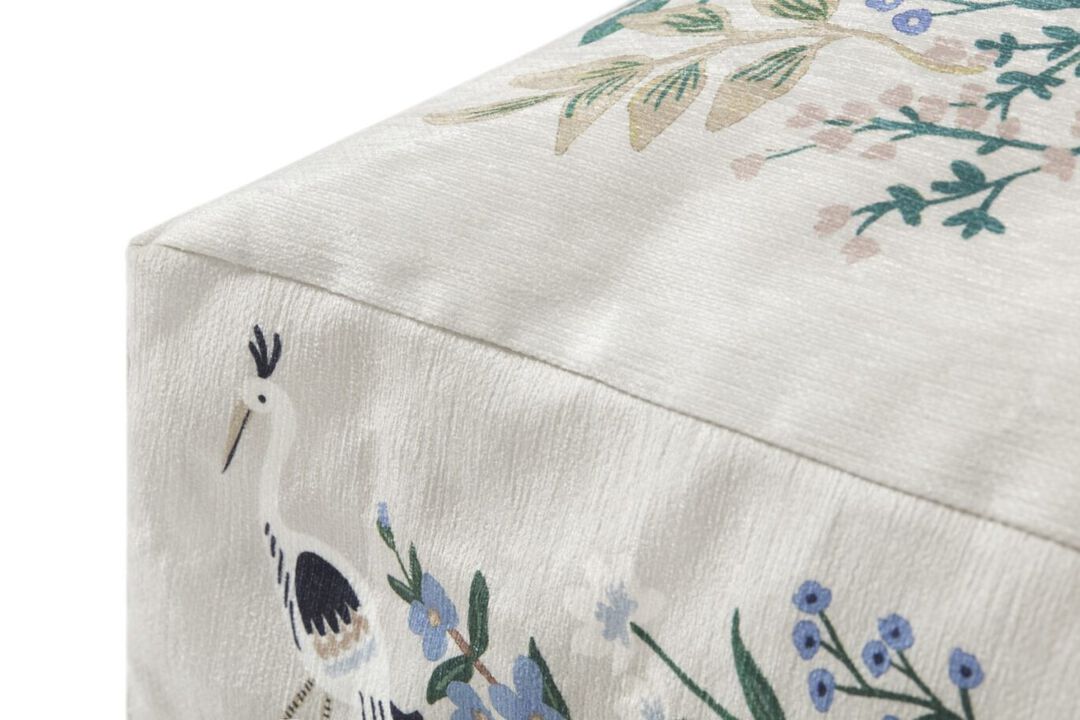 Floor Pillow FPRP6001 Grey by Rifle Paper Co. x Loloi, Set of Two
