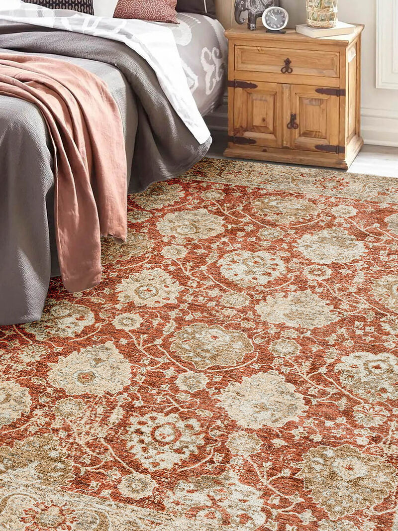 Bergama BE6 Paprika 7'10" x 10' Rug