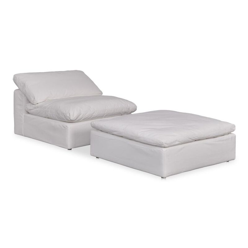 Moe's Home Collection Clay Ottoman