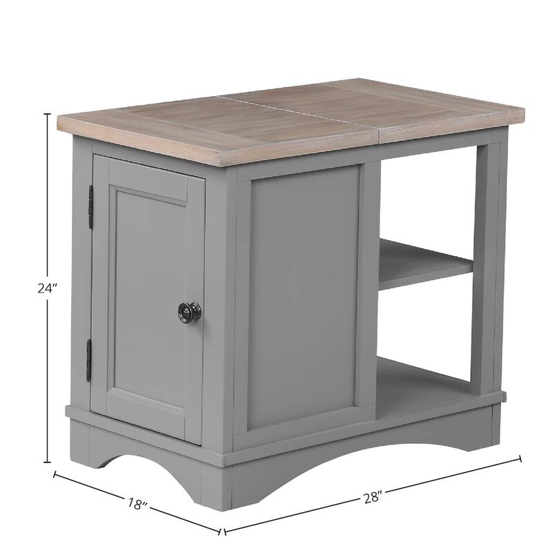 Parker House Furniture Parker House Americana Modern - Dove Chairside Table