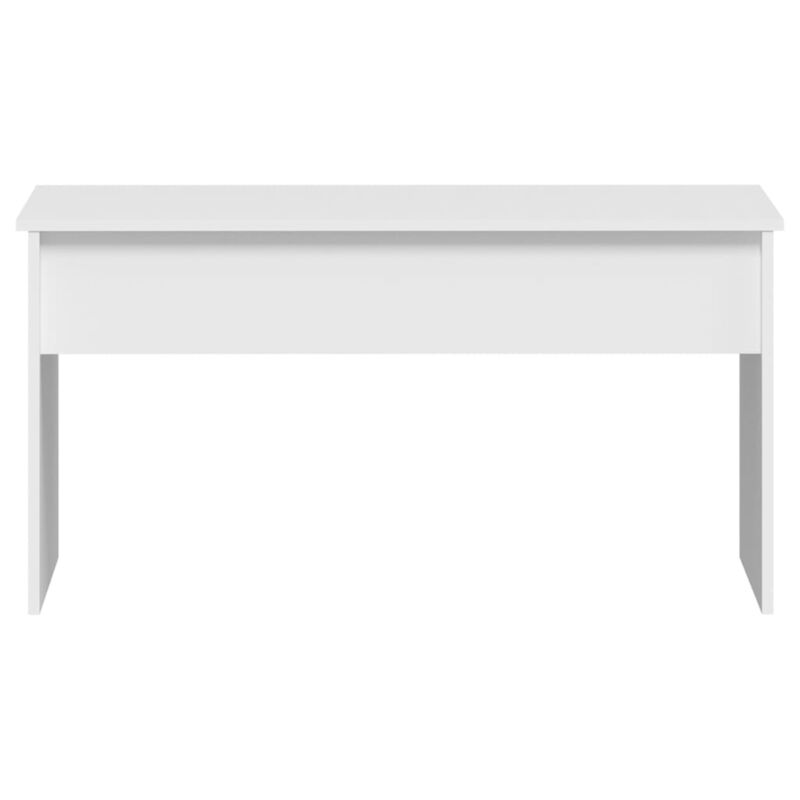 vidaXL Coffee Table White 40.2"x19.9"x20.7" Engineered Wood
