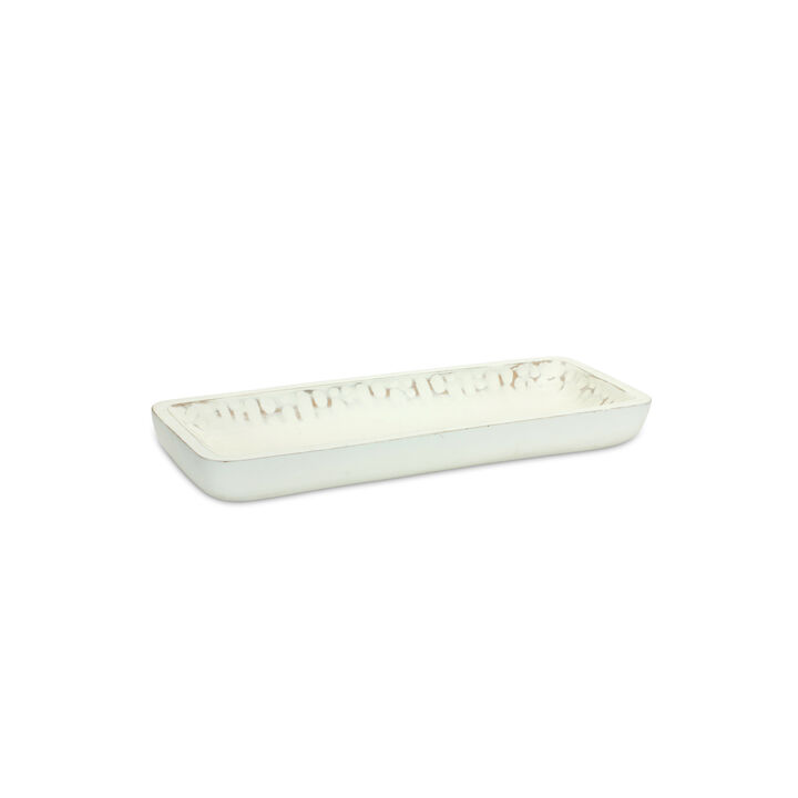 Mango Wood Tray Set of 2 for Rustic Home Accents