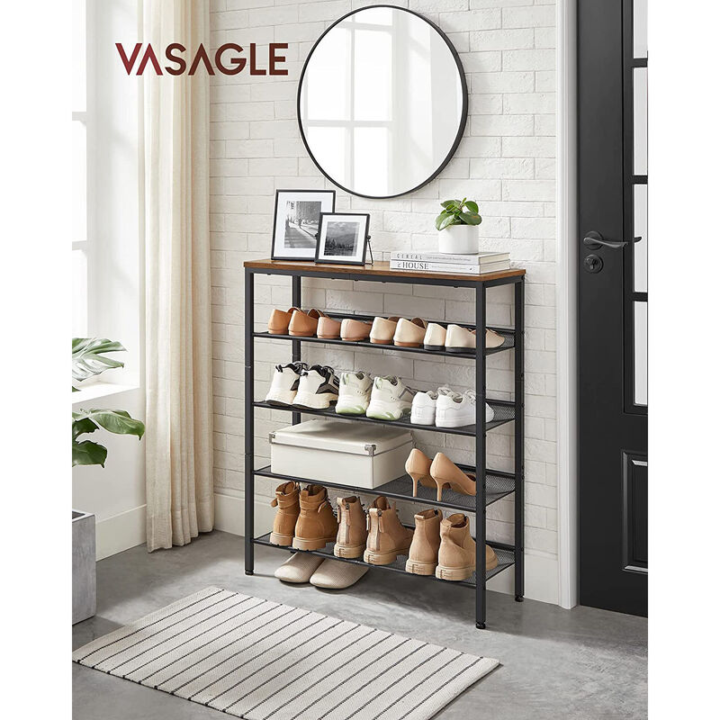 6-Tier Shoe Rack - Efficient Storage Solution for Organized Footwear