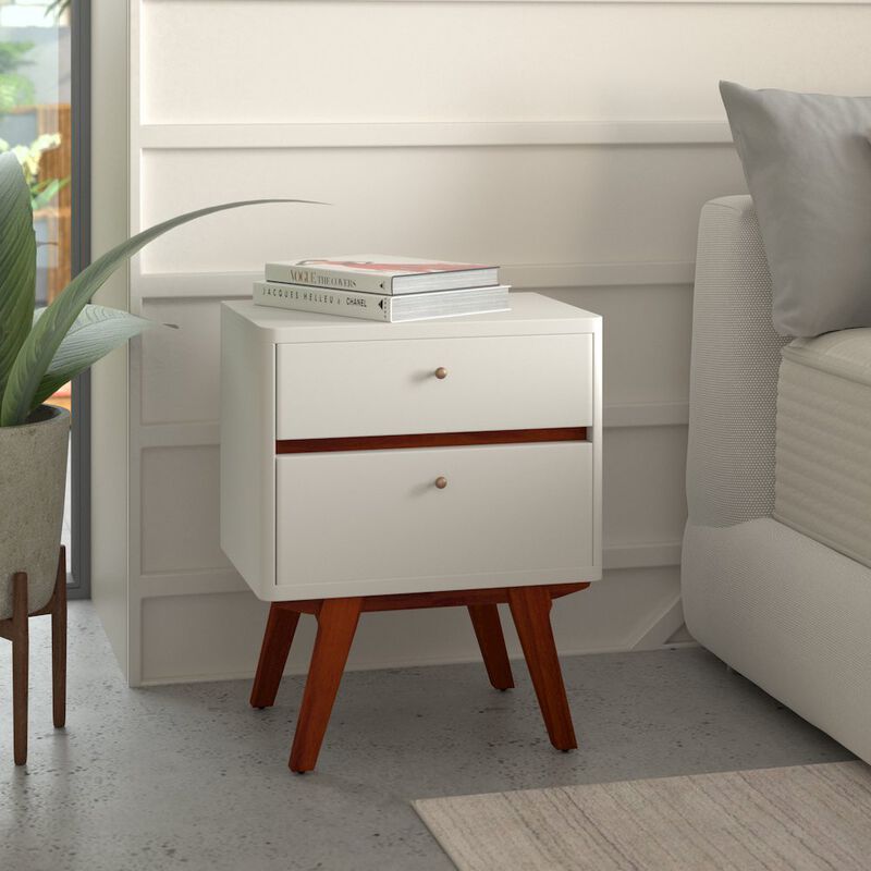 Dakota Two Drawer Nightstand