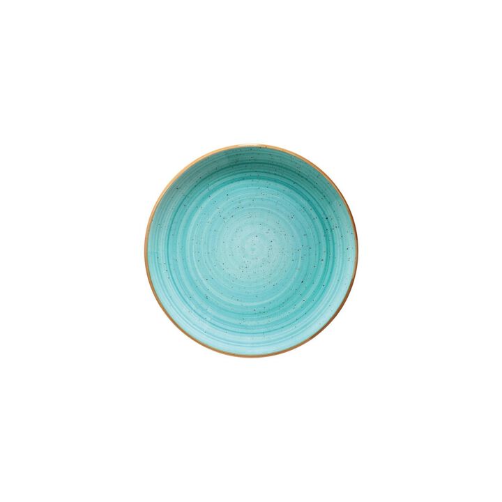 dia.9" Round Porcelain Plate (Set of 4)