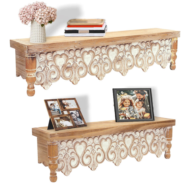 Wall Shelf for Storage and Display – Modern Home Organizer