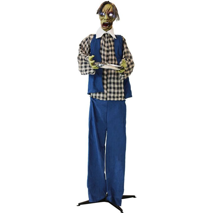 Haunted Hill Farm 72 Animated Standing Waiter