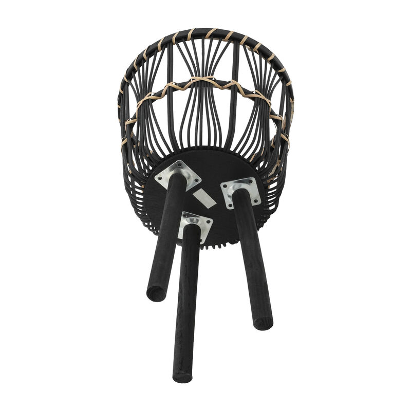 Bamboo Planters, Black