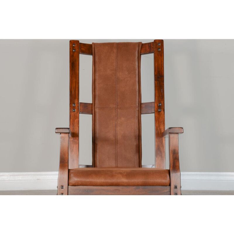 Sunny Designs Santa Fe Rocker, Cushion Seat & Back